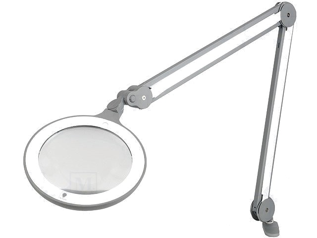 Lupă de masă cu iluminare Mărire: 3dpt(x1,75) Iluminare: LED